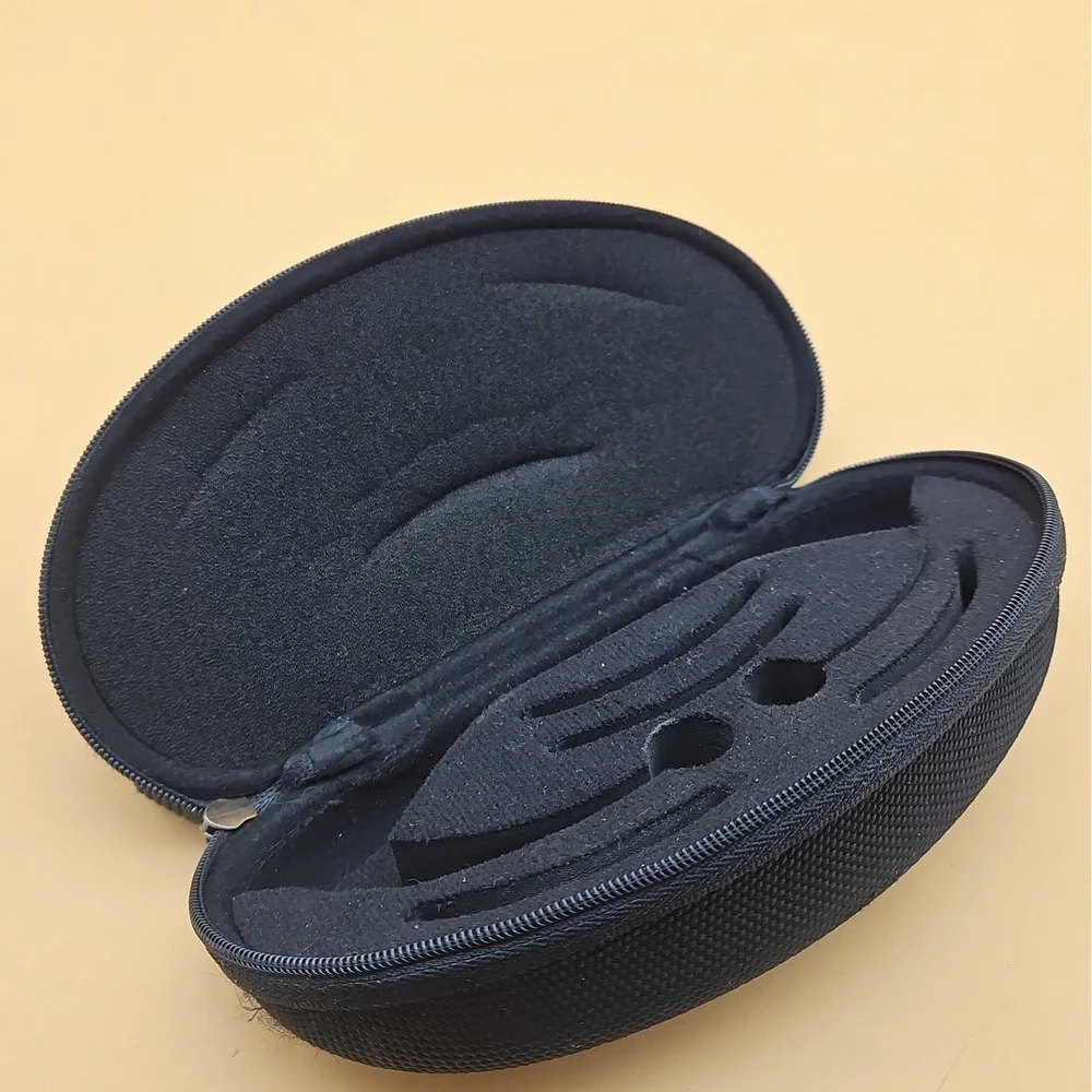 Oakley Vault Sunglasses Case Only Black Ballistic Nylon Zip-Around W/ Inserts